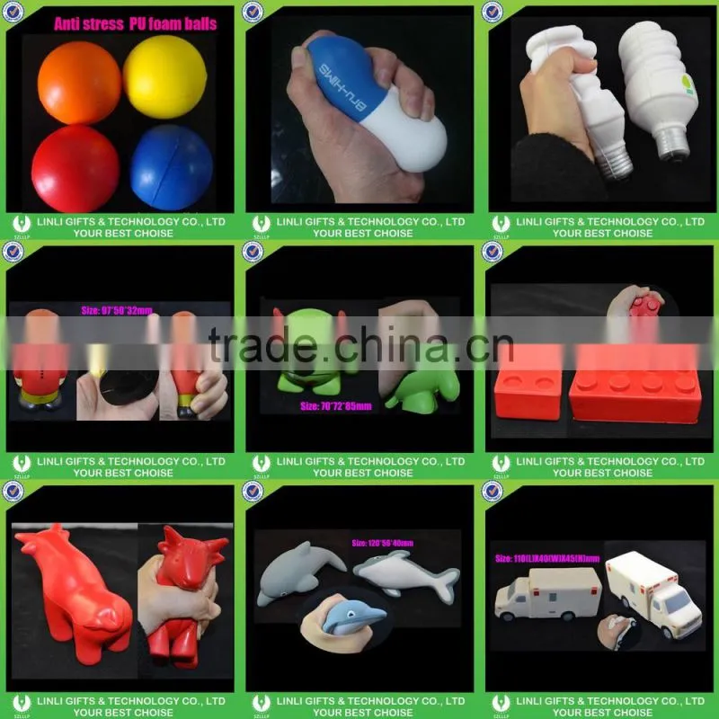 Advertising best selling pu antistress ball