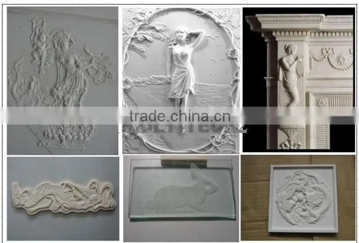cnc stone letter carving machine with heavy body