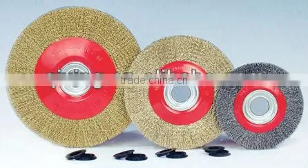 wheel brushes with hole