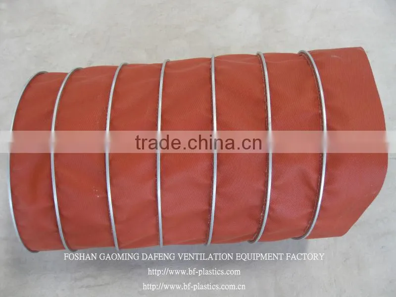 Fire proof fiber glass heat resistant heater air duct