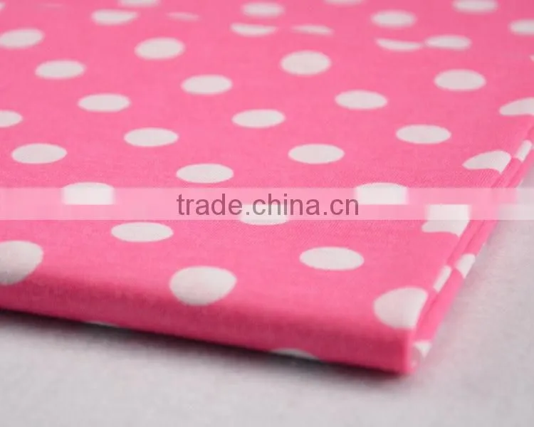 Jiufan textile new design for girls make by polyester spun yarn