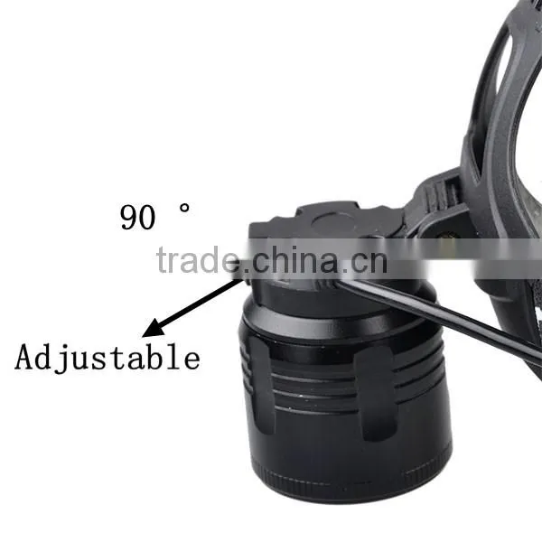 Bright White headlight High Power UV Headlamp Rechargeable Multifunction headlamp