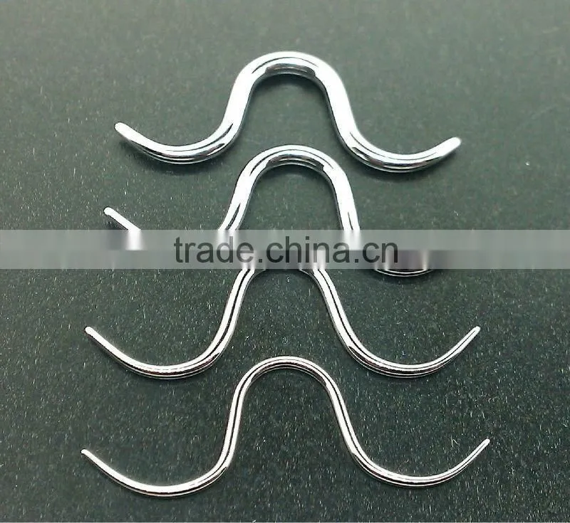 New Surgical Steel Mustache Septum Ring Septum Piercing