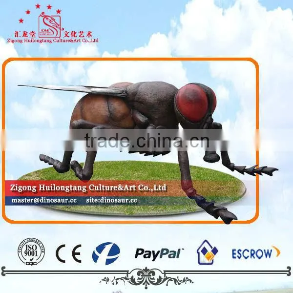 Indooe/Outdoor equipment Insects Fiberglass Sculpture Of Housefly