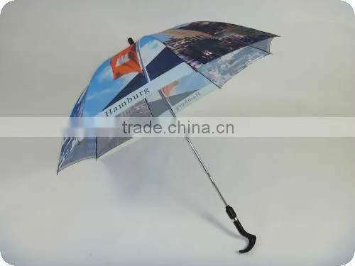Crutch Umbrella for Old Man