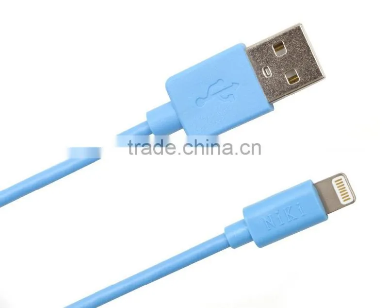 Portable usb charger cable wholesale round usb charger cable for Apple products