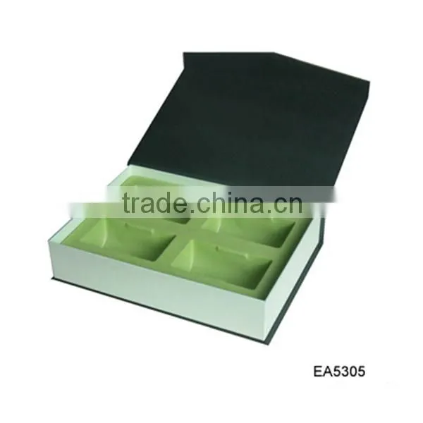 Hard paper gift box manufacturer, with lid custom paper box
