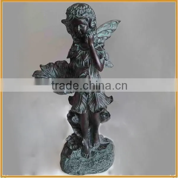 handmade angel resin angel figurine for home decor