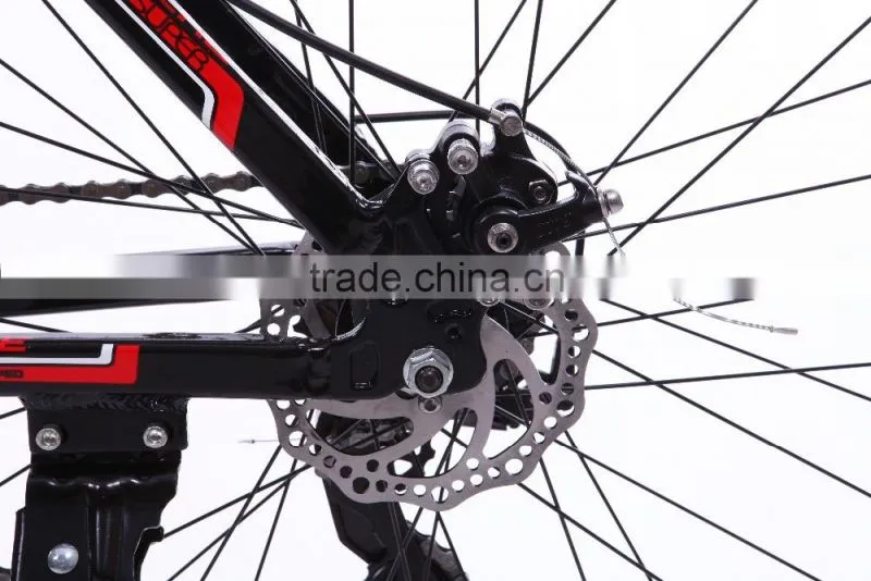 26" full suspension aluminum MTB bicycle Mountain bicycle 21 speed lightweight mountain bicycle bike china bicycle factory