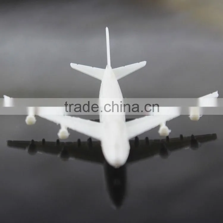 white scale plastic model building in articial crafit
