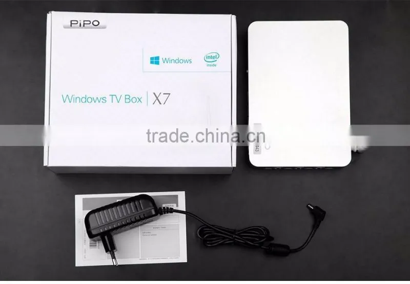 PIPO X7 Mini PC TV BOX Intel atom Z3736F 2.16GHz Quad Core Windows 8.1 with Bing 2G RAM 32G SSD