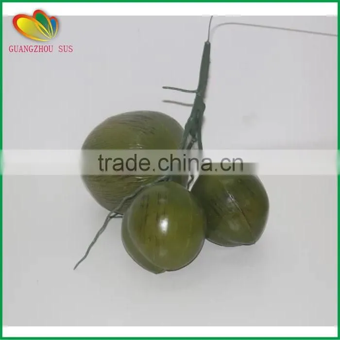 SUS artificial coconut plastic coconut fruit fake coconut