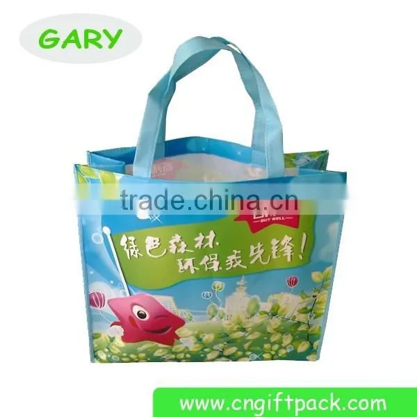 Custom PP Non Woven Full Color Printing Tote Bag Handbag