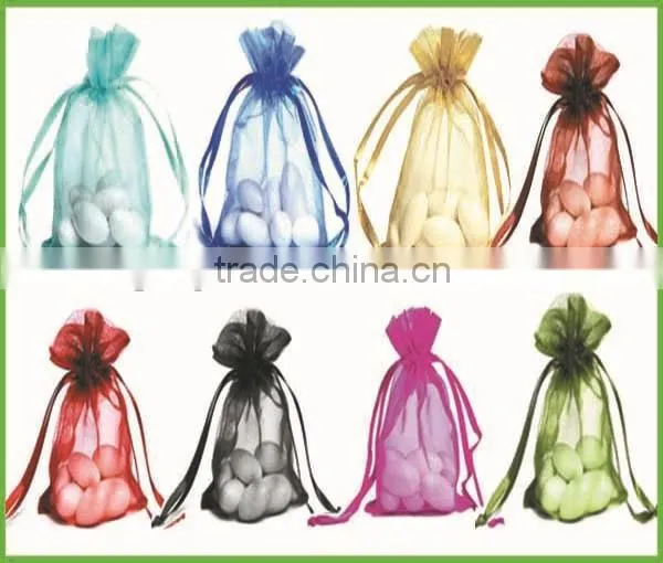 China New Products Black Organza Bag For Gift