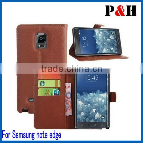 Leather case for samsung galaxy note edge