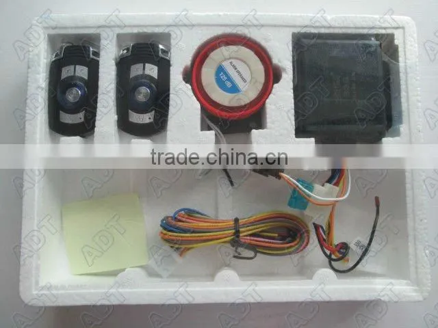 Motorcycle alarm security system kit