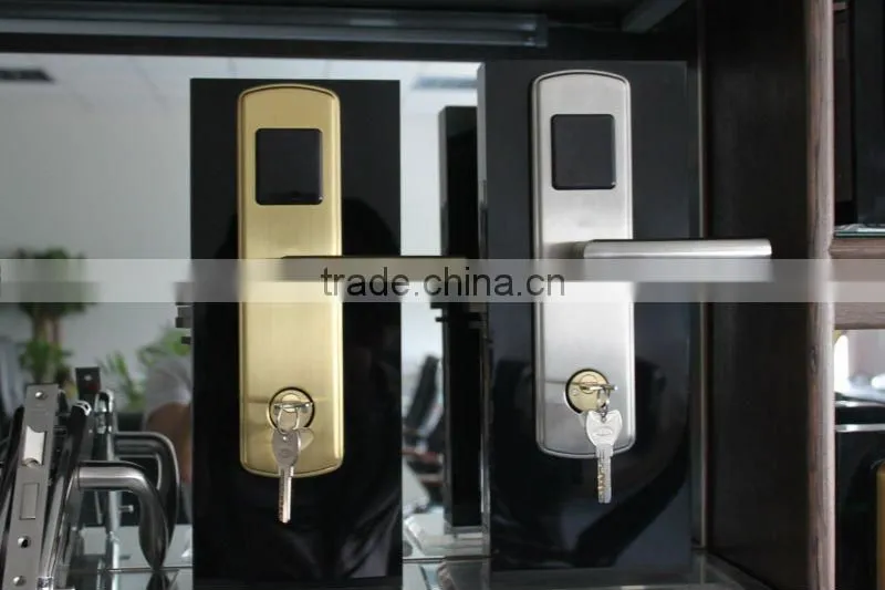 Ul mortise electronic key digital hotel door lock