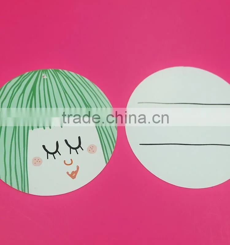 Colorful gift tag/paper luggage tag