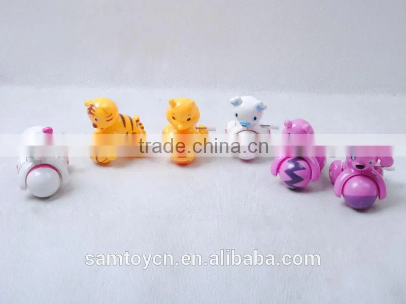 6pcs cartoon clockwork toy for kids