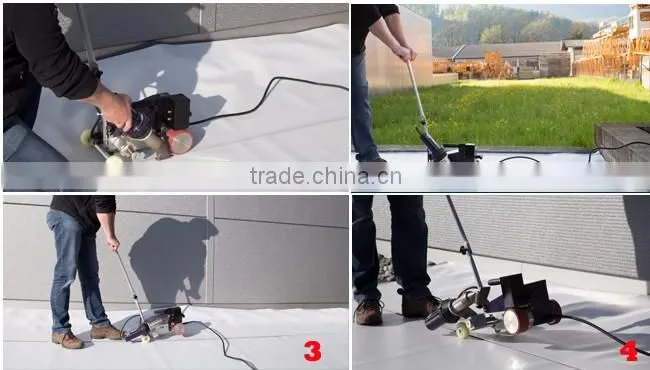US Stock-AC220V 40mm Plastic Powerful Hot Air Roofer Welder Machine Special for Thicker Tarpaulins Banners and Roofing+1 Hot Air