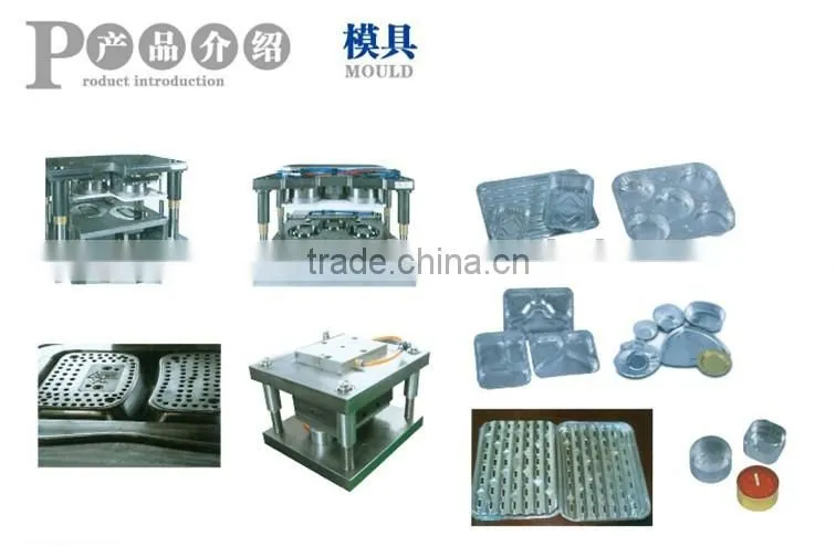 Aluminium foil container mould