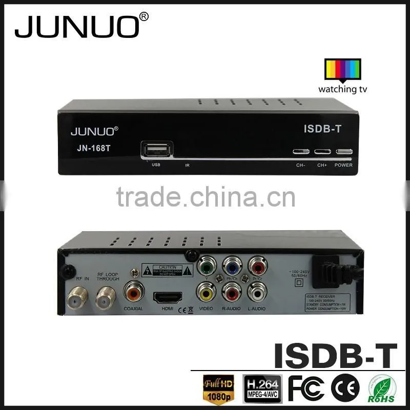 JUNUO china manufacture OEM outstanding quality HD 1080p mstar Ecuador digital tv receiver set top box