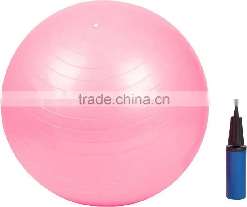 VST023 Ningbo Virson Design hot sell 75cm yoga balls with pump