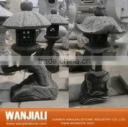 Garden Decor Granite Chinese Japanese Stone Lantern