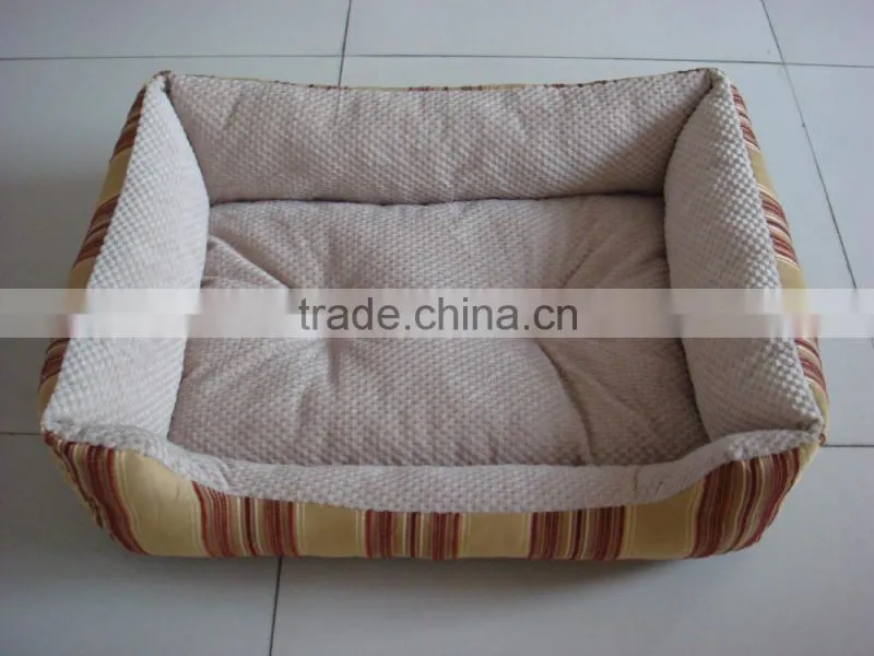 Striated pet dog mat,pet dog bed, pet accessories with good quality