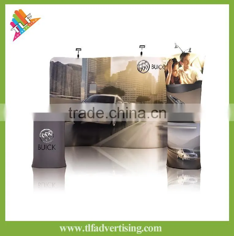 Custom Print Trade Show Table Throw Cover