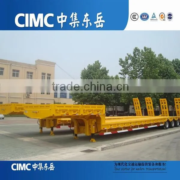 CIMC 60 ton Low Bed Truck Semi Trailer