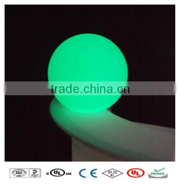 Sun and water resistant 16 color changing led garden ball light