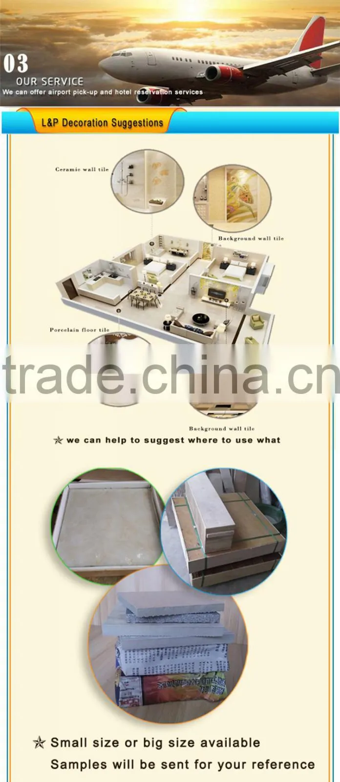 free sample high quality grade AAA 800x800 marble look crystal ceramic tiles