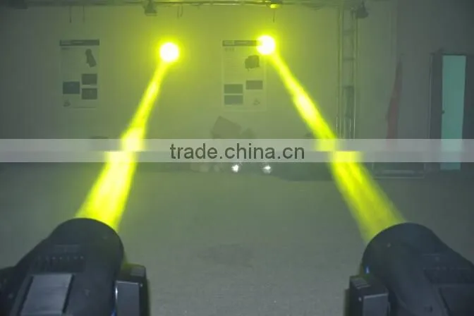 Stage moving head lights 75w 8 color 7 rotation gobo spot moving head 3 facet prism