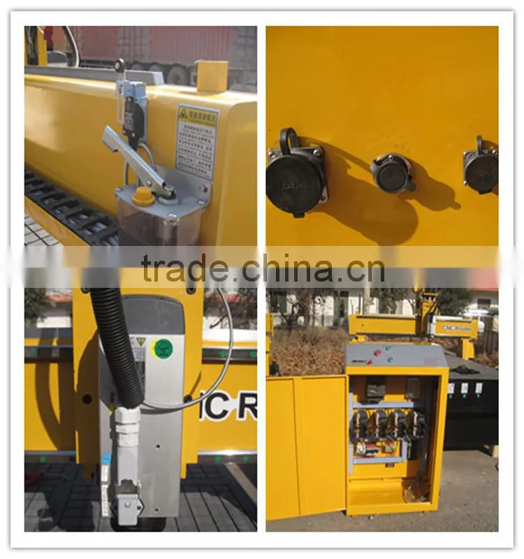 Middle esat hot sale Delta servo motor cnc router thick steel lathe machine 1325