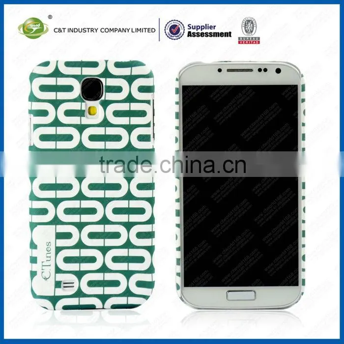Green Customized Pattern PC case for Samsung Galaxy S4
