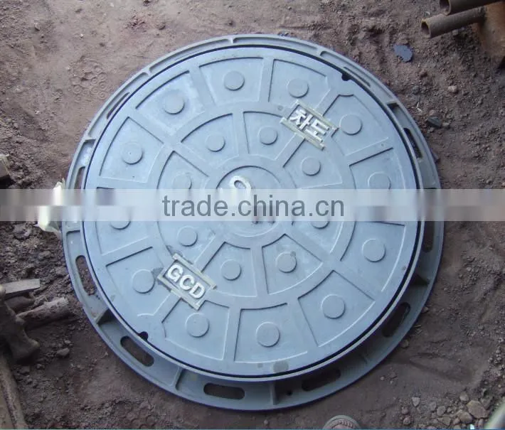 circular ductile casting manhole cover