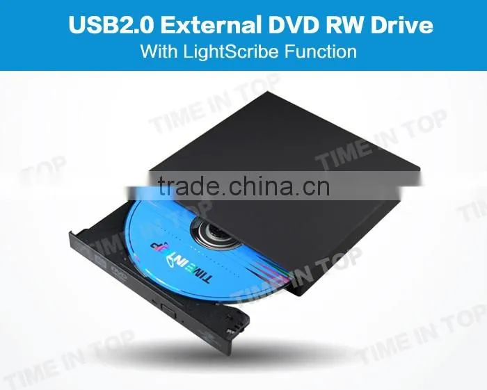 External Lightscribe USB2.0 DVD RW Drive for Laptops TIT-A16-L