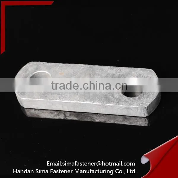 PD clevis plate used for overhead line fitting with two hole