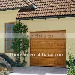 Sectional garage doors