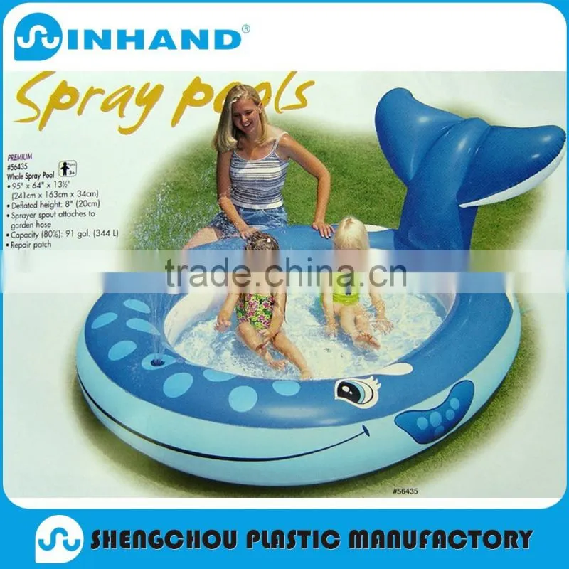 Adult large inflatable swimming pool made of 0.9mm pvc for water balls, roller balls and other water toys/swimming pool pump