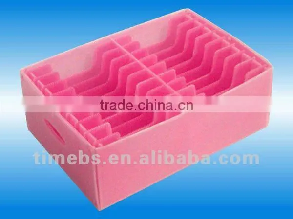 Corrugated pp plastic partition box