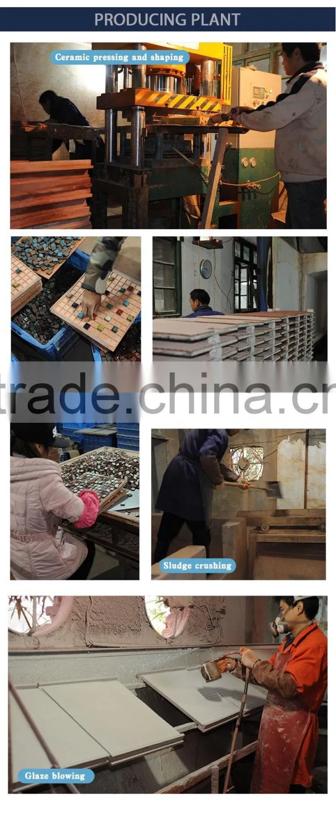 Lowest price hand made ceramic mosaic CC-Z011