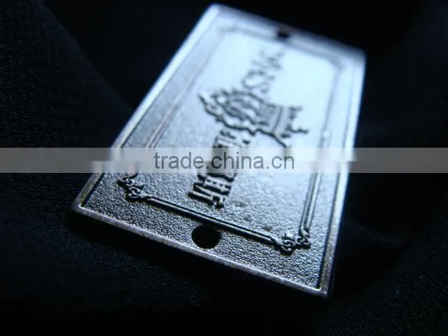 High quality custom metal logo for handbags