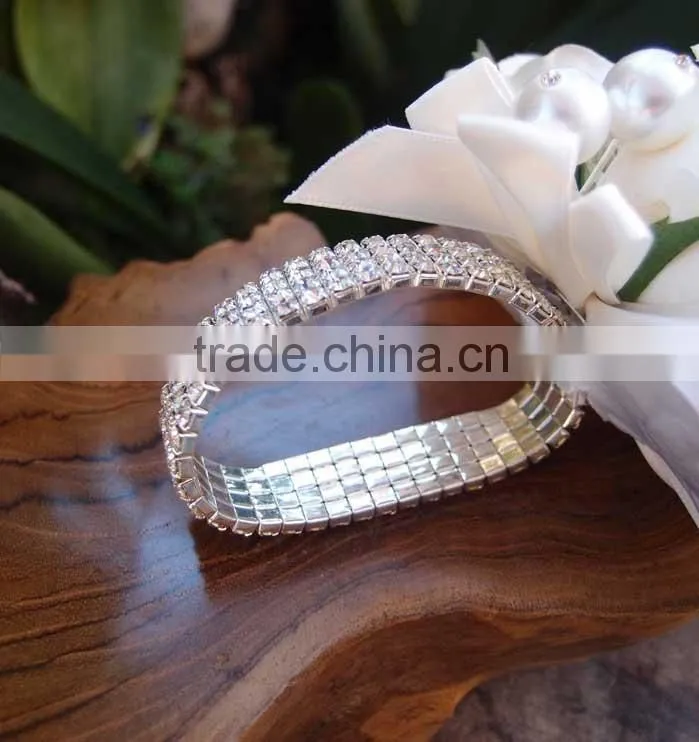 DIY Rhinestone Diamond Mesh Chair Sash Bands