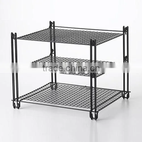Icegreen Kitchen Use Metal 3-Tier Stackable Cooling Rack