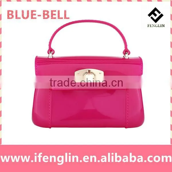 2015 hot supply pvc women handbag