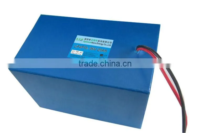 36v 20ah lifepo4 battery pack for electric scooter