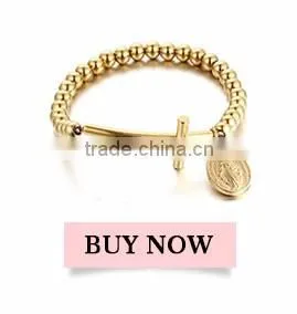 Italy Religious Style 2016 Men's Stainless Steel Bracelets SSBL050W