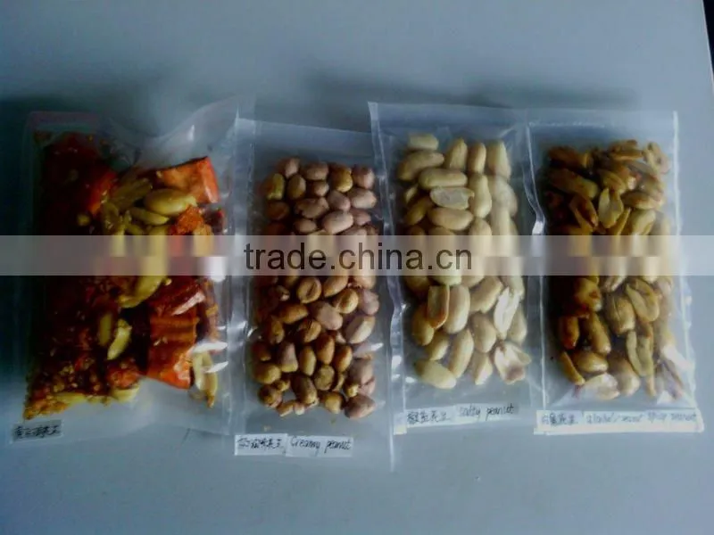 Roasted salted peanuts in shell